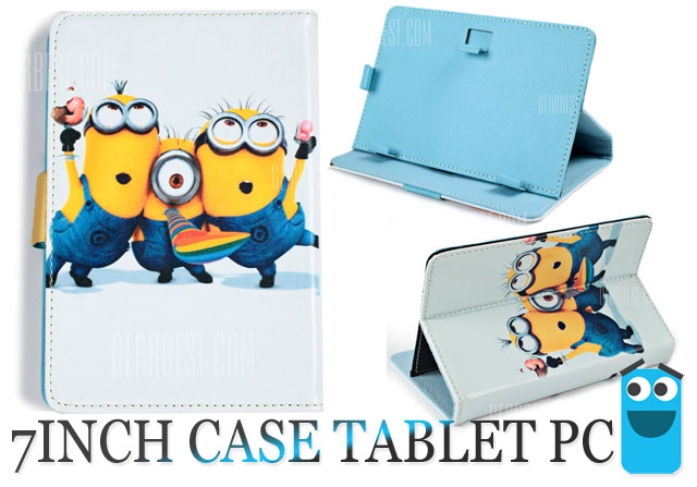 Minion of Despicable Me Case for 7inch Tablet PC